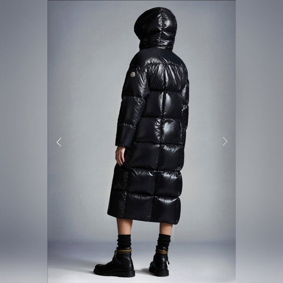 AUTHENTIC NWT MONCLER Down Long Coat Oversized. - Picture 8 of 9